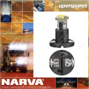 Narva 12 Volt T-1/4 Nw Black Base LED Dash Panel Globes Part NO. of 47734LED