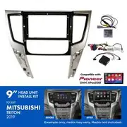 Aerpro 9" Multimedia Receiver Head Unit Kit to suit Mitsubishi Triton 2019-Onwards - AKMB27