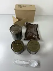 USGI 1970 Meal Combat Individual, Beans w/Meat Balls in Tomato Sauce B-2 Unit