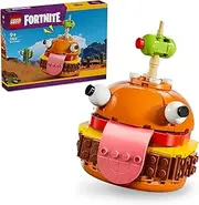 LEGO Fortnite Durrr Burger Figure, Kids' Gaming Toy for 9+ Year Old Boys & Girls, Building Set with Collectible Video Game Character and Accessories, Construction Toy for Gamers and Fans 77070