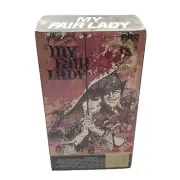 VTG My Fair Lady VHS New Sealed 2 Tapes Audrey Hepburn Rex Harrison Musical 1986