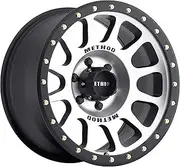 Method Race Wheels 305 NV Machined/Black Street Loc 18x9" 6x5.5", 18mm offset 5.75" Backspace, MR30589060318