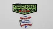 Boy Scout OA Flap Set Bob White Lodge 87 2022 Cornerstone Conclave S-98