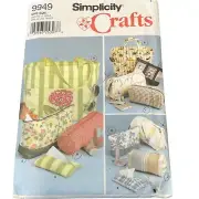 Simplicity Crafts Pattern 9949 Tote Bags & Accessories Sewing Pattern One Size