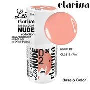 [Clarissa] Lei base&color nude 2 7ml uv/led