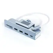 Satechi USB-C Clamp Hub for 24 iMac, Blue - ST-UCICHB
