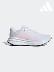 adidas White/Pink Galaxy 7 Trainers (K94581) | $104