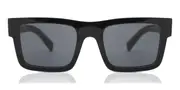 Prada PR 19WS 1AB5S0 Men's Sunglasses Black Size 52