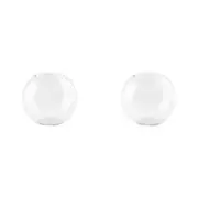 2PK Linen House Bud Glass Vase 12.5cm Home/Living Room/Table Decor Decor Clear