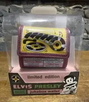 Paul Frank For Elvis Presley Limited Edition Jukebox Wallet Sparkle Pink New