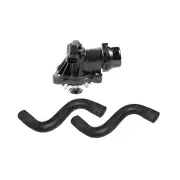 Gates Thermostat + Radiator Hose Kit for BMW 318i 320i E90 E91 E92 2.0L 04-13