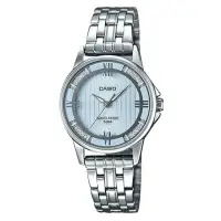 在飛比找momo購物網優惠-【CASIO 卡西歐】氣質指針女錶 不鏽鋼錶帶 防水50米(