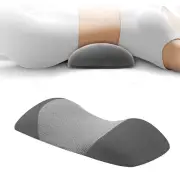 Lumbar Support Pillow, Memory Foam Cushion for Back Pain Relief, Ergonomic Wa...