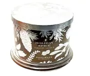 New Homeworx By Harry Slatkin Holiday Spice Brown 3 Wick Candle 14oz
