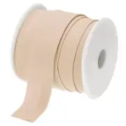 1 Inch Double Fold Bias Tape Cotton Bias Tape(Khaki 25 Yards)