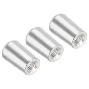 Metal Guitar 3 Way Toggle Switch Tip Switch Knob Cap M4 Silver 3pcs