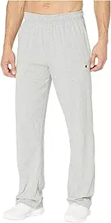 [Champion] mens P7309 Open Bottom Light Weight Jersey Sweatpant Pants - gray - XX-Large 32.5