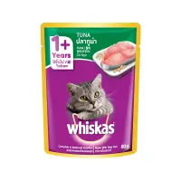 在飛比找博客來優惠-【Whiskas偉嘉】妙鮮包 鮪魚 80g*24入 寵物/貓