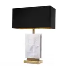 NEW Vandenberg Table Lamp Charleston Brass Finish w/ Shade