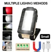 Portable Rechargeable Magnetic COB LED Work Light Lamp Folding Inspection Torch