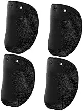 Sewroro 4pcs Heat Resistant Smash Footwear Guard for Welding Construction Durable Metatarsal Shield for Work Boots
