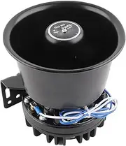 Warning Siren Speaker 200W 130dB, Emergency Alarm Cone Car Horn, for Truck, Ambulance, Road Traffic