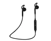 Sports Bluetooth Headset S6 Stereo 4.1 Dual-ear In-ear Headphones - BLACK