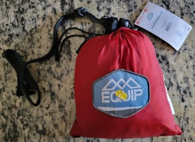 Equip Outdoors Two Person Travel Hammock Portable Camping Bag Water-resistant