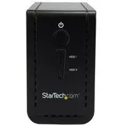 StarTech USB 3.1 Dual 3.5" SATA HDD Enclosure with RAID, USB-C/USB-A - S352BU313R
