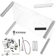 COHEALI 1Set Transparent Motherboard Bracket for Open Air Computer Case DIY Chassis Stand Portable Frame for Video Cards Compact Design for Easy Transport and Testing
