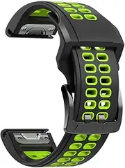 [SKXMOD] 26mm Silicone Quick Release Watchband Strap for Garmin Fenix 5X Plus 6X Pro 7X Watch Easyfit Wrist Band For Fenix 3 3HR Watch