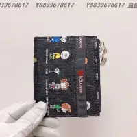 在飛比找Yahoo!奇摩拍賣優惠-Lesportsac Snoopy 3461 家族 翻折錢包