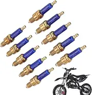 Spark Plugs, 10x Metal High Performance Plug, Automotive Replacement Sparkplug, Generator Sparkplugs For Lawnmower Chainsaw Tractor Water Pump Rototiller