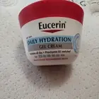Eucerin Daily Hydration Gel Cream Body Moisturizer Dry Skin Fragrance Free 12 oz