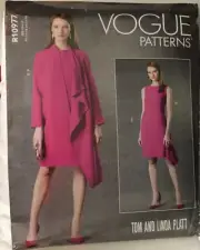 Vogue Patterns 1773 Size 16-24 Jacket & Dress NEW