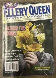 Ellery Queen Mystery Magazine November December 2023 Behind The Masks
