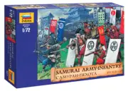 Model Soldati Model Kit vehicles Dioramas Zvezda Samurai Warriors Kit 1:72