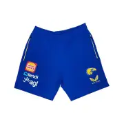 West Coast Eagles Mens Travel Shorts 2022 Light Blue