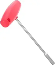 GARVALON Wrench Spanner Wrench Adjustable Bike Tool Kit T Shape Sleeve Spanner Motorcycle Socket Wrench Bicycle Repair Tool Spokes Wrench Bike Maintenance Tool Socket Spanner Wrench