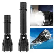 Underwater Torch Diving Flashlight Short Flashlight 4000LM Button Switch