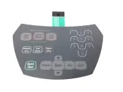 Octane Fitness xR6000 Elliptical Display Console Overlay Keypad 102909-001