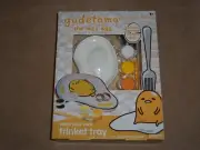 NEW, Gudetama The Lazy Egg Paint Your Own Trinket Tray