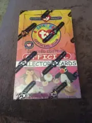 Ty Beanie Babies Collectors Cards Series 1 Sealed Box 24 Packs 1998