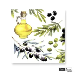 【Paper+Design】Olives(餐巾紙 蝶谷巴特 餐桌佈置)
