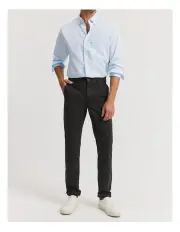 [Country Road] Verified Australian Cotton Tapered Fit Stretch Chino in Washed Black