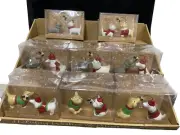 WHOLESALE LOT 16 sets Mistletoe Pets Ceramic Salt and Pepper Shakers Dogs cats