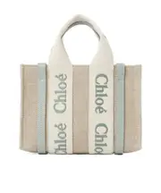 Chloé Woody Mini Shoulder Bag One size blue-green