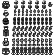 110pcs Upgraded Plastic Cord Lock,cord locks for drawstrings, draw string cli...