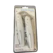 Walker Talkie Pen Set Earbuds & Microphone For Hand Free Use . New