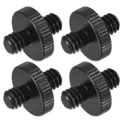 Mic Stand Adapter 1/4-20 Male to 1/4-20 Male Camera Screw Thread Adapter for ...